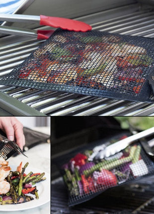 Reusable Non-Stick BBQ Grill Mesh Bag
