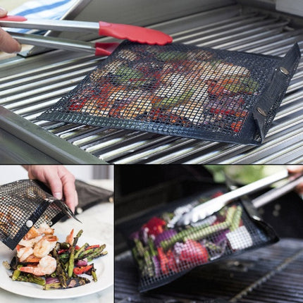 Reusable BBQ Grill Mesh Bag Non-stick Barbecue
