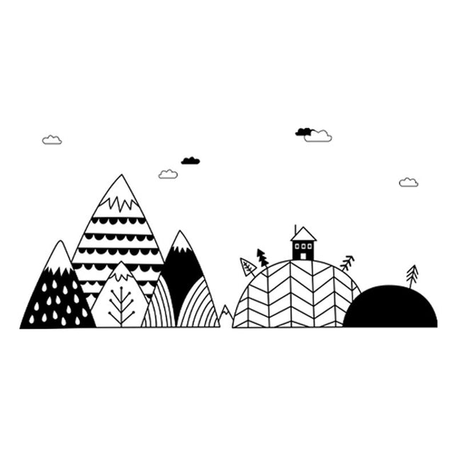 Waistline Children Room Wall Sticker