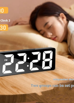 Reloj electrónico multifunción con alarma electrónica LED