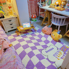 Purple / 0.6x1.2M / Dotted Plastic Bottom