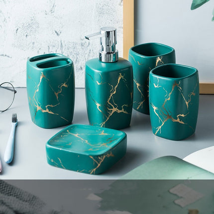 Lavar el baño, regalo, taza de enjuague bucal