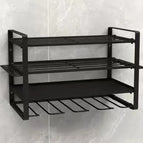 Four layers with side hanging