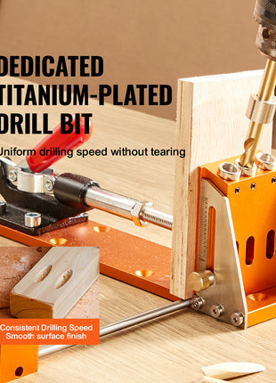 34-Piece Pocket Hole Jig Kit ⭐