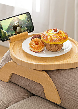 Bamboo Sofa Arm Tray