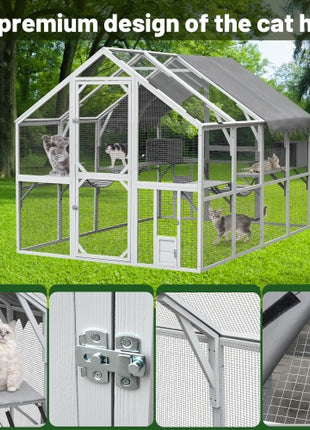 Large Outdoor Cat Enclosure
