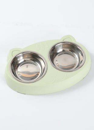 Macaron Double Pet Bowl