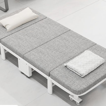Home Office Four Fold Latex Bed Hospital Escort Bed
