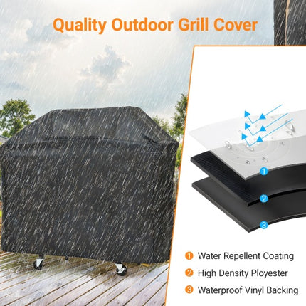 Propane Grill 3 Burner Barbecue Grill Stainless Steel Gas Grill
