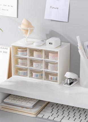 Transparent Desktop Storage Box