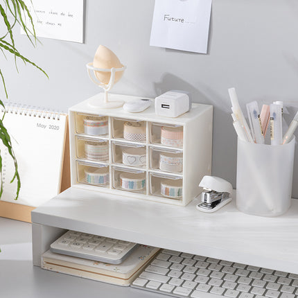 Transparent Desktop Storage Box
