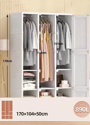 Durable Freestanding Wardrobe