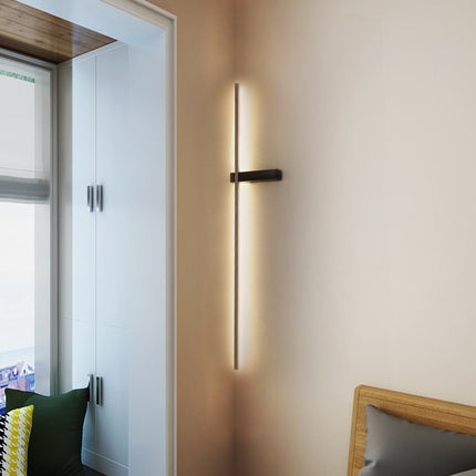 Lámpara de pared nórdica minimalista moderna minimalista para sala de estar, sofá, fondo
