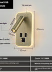 3W Warm Light / 3131 Dual USB Bronze