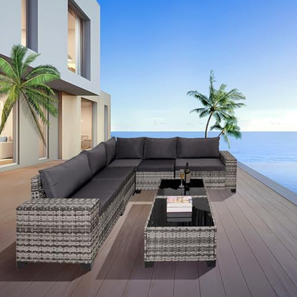 7-Piece Outdoor Patio Furniture Sets