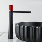 Negro rojo / Alto estilo