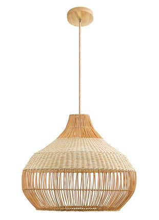 Japanese Rattan Pendant Light
