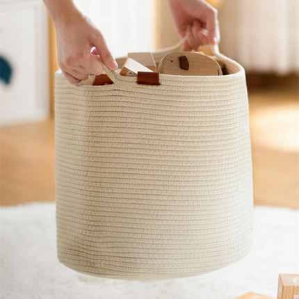 Laundry Basket Woven Cotton String