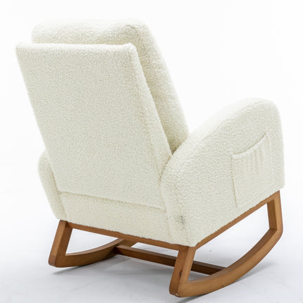 COOLMORE Living Room Comfortable Rocking Chair Living Room Chair