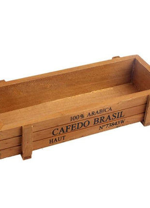 Wooden Plant Seeds Box