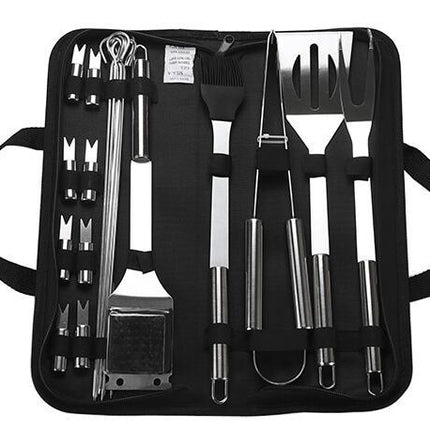 10-Piece BBQ Tool Set
