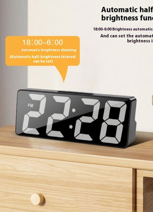 Reloj electrónico multifunción con alarma electrónica LED