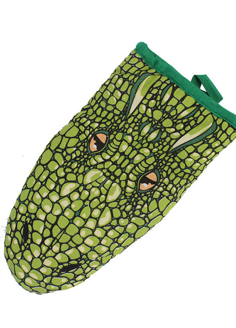 Animal Print Heat-Resistant Oven Mitts