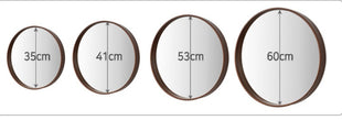 Bathroom Solid Wood Simple Mirror