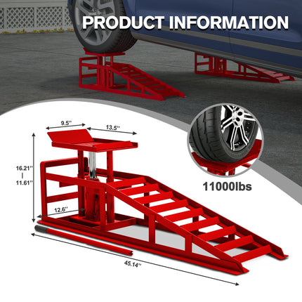 2-Pack Low-Profile Car Ramps