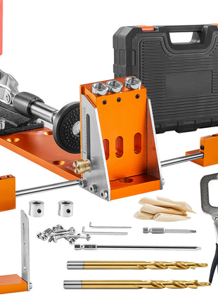 34-Piece Pocket Hole Jig Kit ⭐