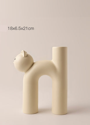 Cute Cat Vase