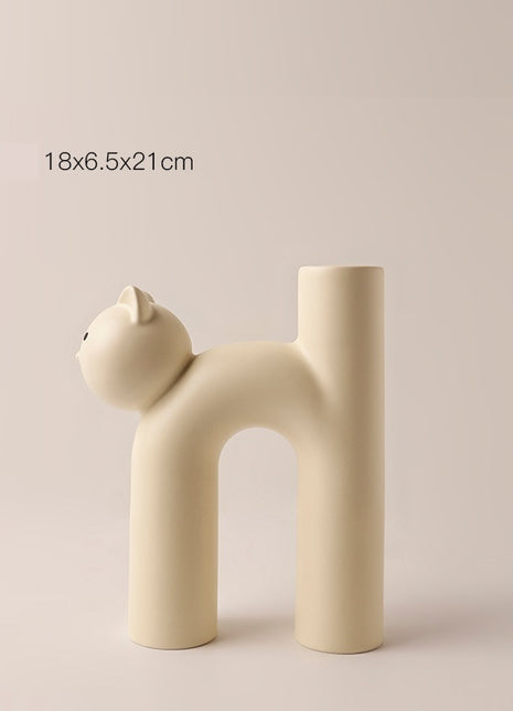 Cute Cat Vase
