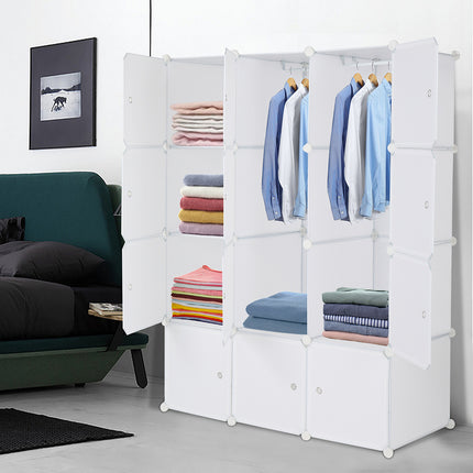 4-layer 12-compartment Rubik's Cube Wardrobe