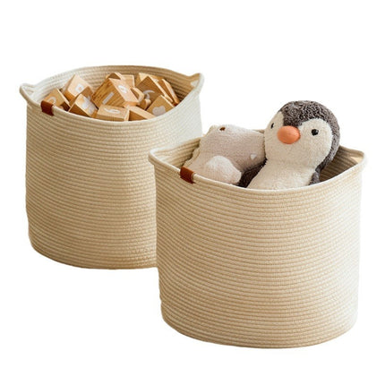 Laundry Basket Woven Cotton String