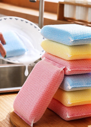 Cepillo para lavar platos con esponja para utensilios de cocina