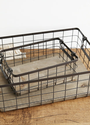 Japanese Iron Storage Basket