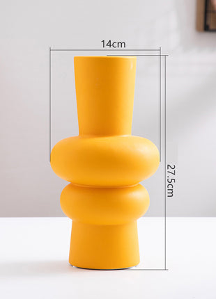 Ceramic Vase Flower Nordic Minimalist Living Room Decoration