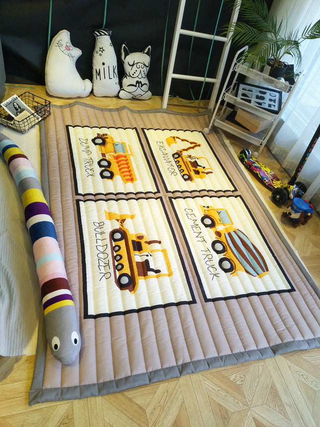 Cartoon Thickened Children's Folding Baby Living Room