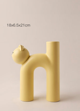 Cute Cat Vase