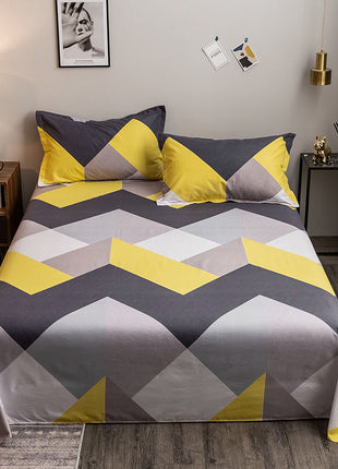 Washed Cotton Student Hostel Bed Sheets