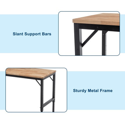 48 Heavy Duty Adjustable Workbench For Garage