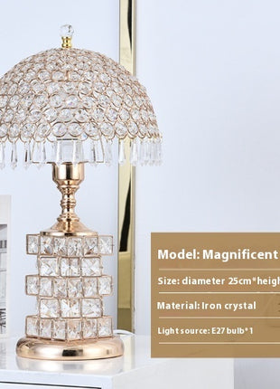 Luxury Crystal Bedroom Light