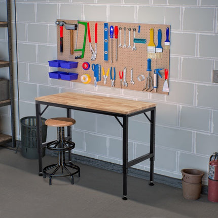 48 Heavy Duty Adjustable Workbench For Garage
