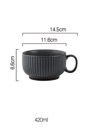 Vajilla y vajilla de combinación de cuenco y plato sencillos Wind
