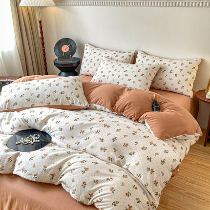 Jacquard 4-Piece Bedding Se