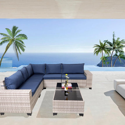 7-Piece Outdoor Patio Furniture Sets