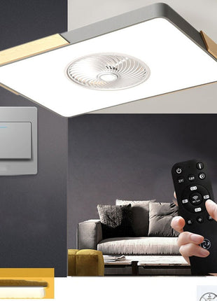 Nordic Ceiling Fan with Light