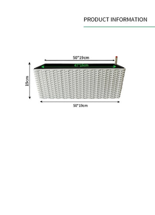 Self-Watering Rattan Planter