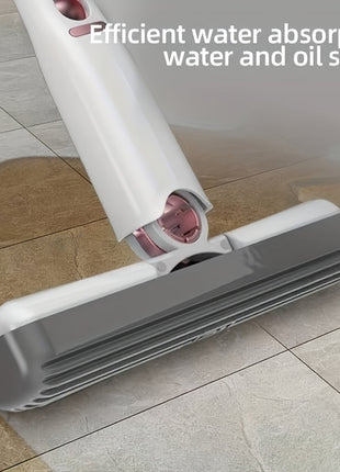 Nueva mini fregona portátil autoapretable, fácil de lavar a mano sin esfuerzo