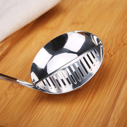 Colador de cocina cuchara de acero inoxidable